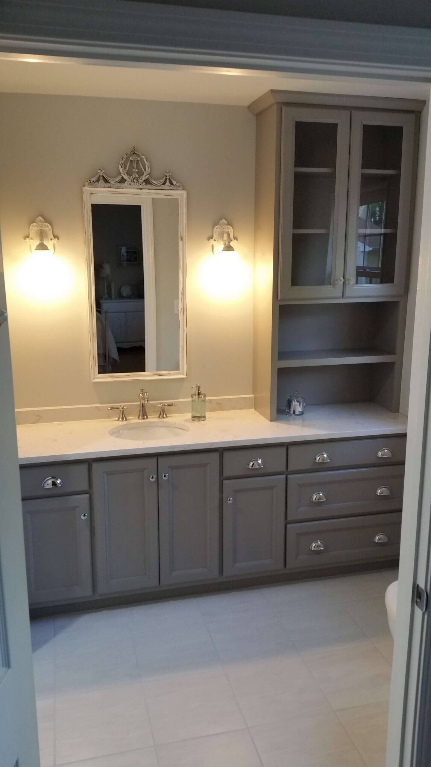 Gray Vanity